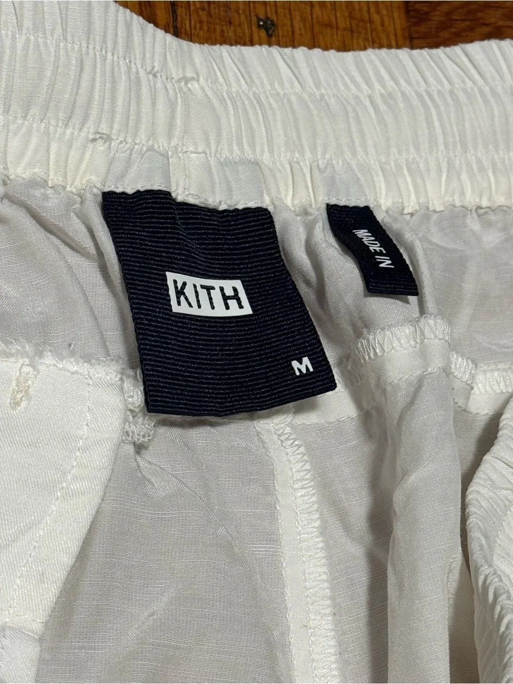 Kith Cupro Linen Cedar Short ‘Sandrift'